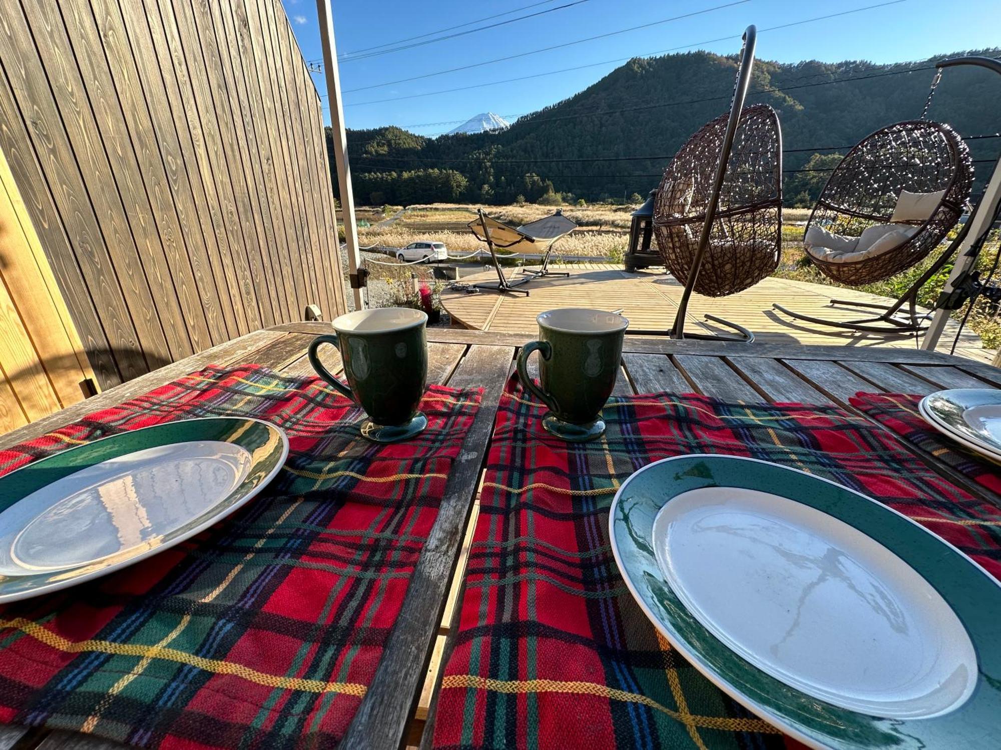 Fuji Dome Glamping Hotel Fujikawaguchiko Exterior photo