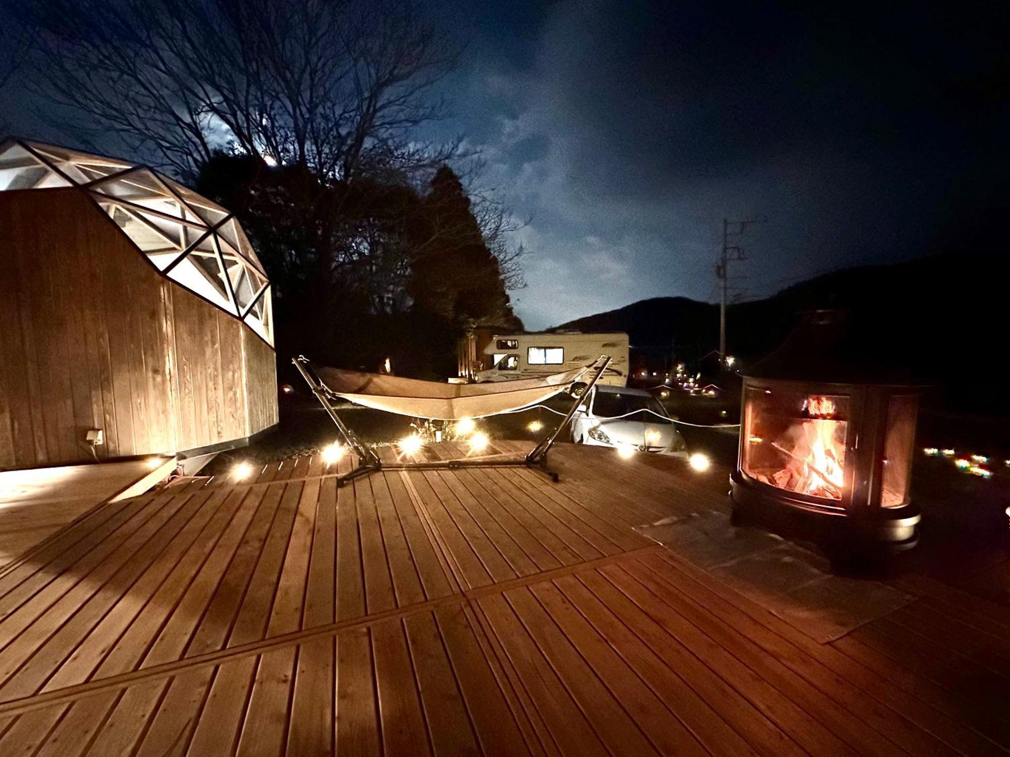 Fuji Dome Glamping Hotel Fujikawaguchiko Exterior photo