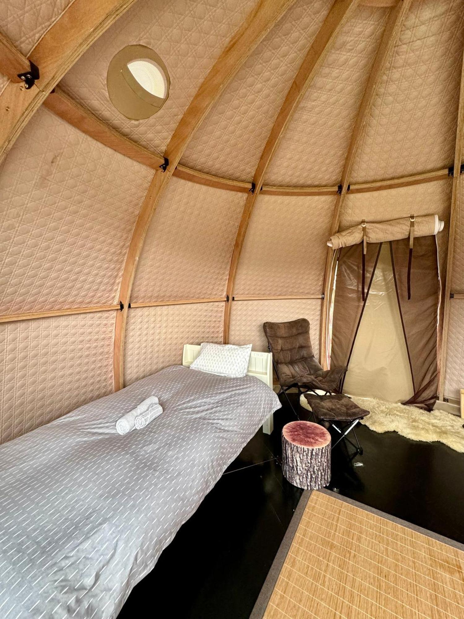 Fuji Dome Glamping Hotel Fujikawaguchiko Exterior photo